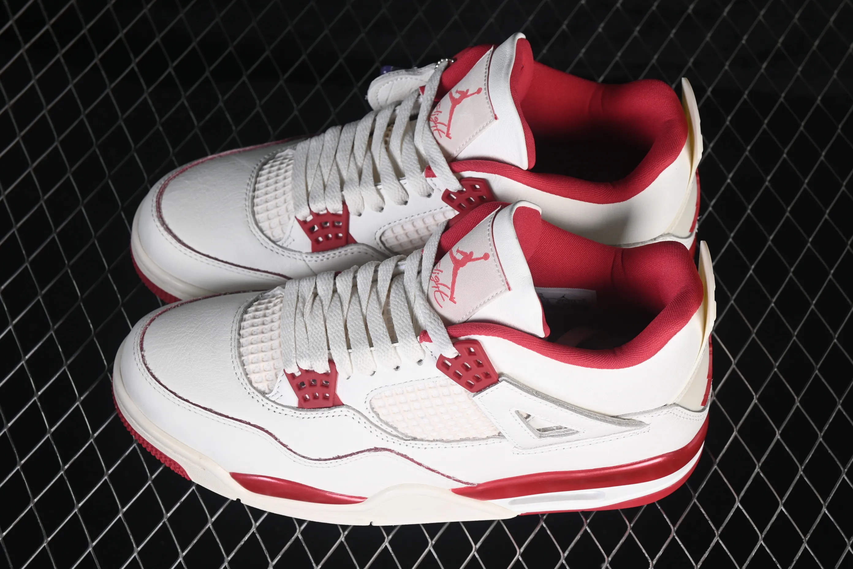 All categories Air Jordan Jordan series basketball shoes Air Jordan 4 TG version Air Jordan 4 Retro "Valentine's Day" AJ4 Joe 4 Red Valentine's Day HV0823-108